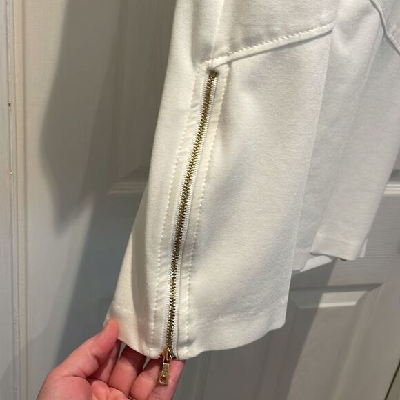 Trina Turk bodycon dress with gold zippers on the sides SZ 4 - Picture 3 of 8